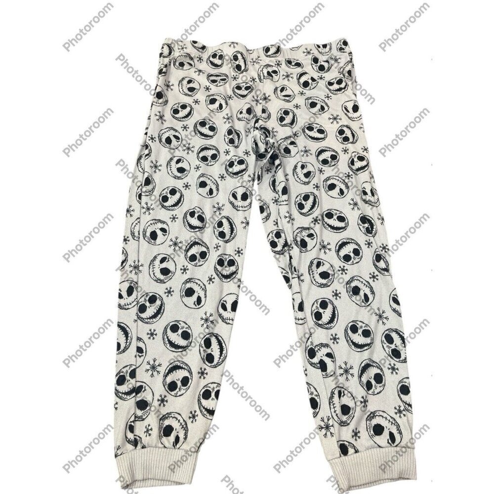 Nightmare Before Christmas Jack Skellington pajama bottoms Women’s Size 8-10 - Picture 1 of 4